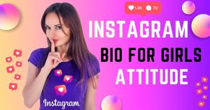 instagram bio for girls attitude